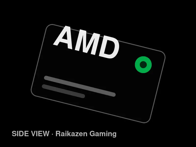 AMD Ryzen 5 5600 — side view